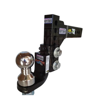 MISTER HITCHES RAPTOR 4500KG SUPER DUTY ADJUSTABLE HITCH - 63.5MM / 2-1/2" SHANK SUIT RAM SILVERADO GMC FORD F-SERIES