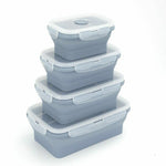 TRA set Of 4 Collapsible Food Containers