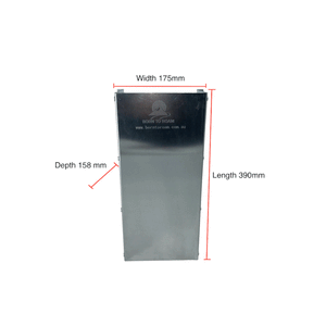 Heavy-duty aluminum housing cover for Born To Roam diesel heater unit