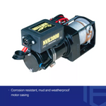 Recovery winches for off-road vehicles