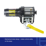 NOVAWINCH 3000LBS WINCH  12V WITH STEEL CABLE ATV 4WD