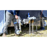 ARK XO750 Jockey Wheel Tube Mount Black