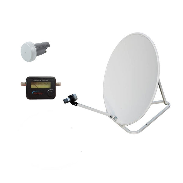 Poratble satellite dish kit