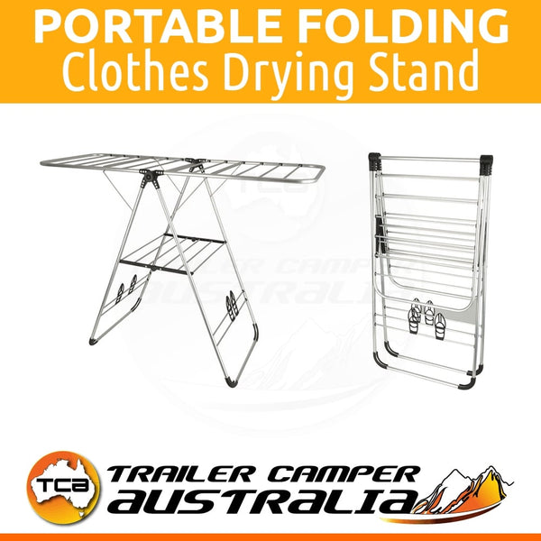 Portable Folding Clothes Drying Stand