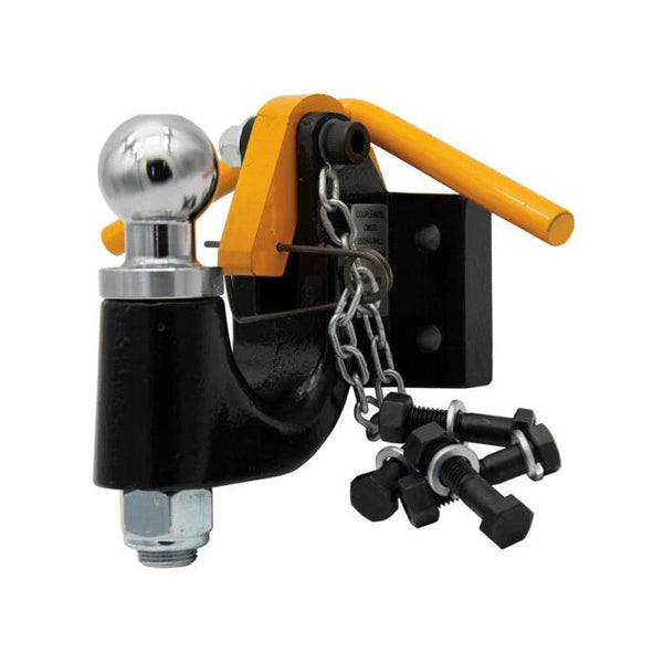 Premium combination pintle hook front view