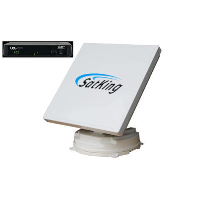 Satking ProMax Plus(2024) Auto Motorised Satellite Dish + Vast DSD5000 Receiver