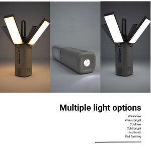Supex rechargeable camping light