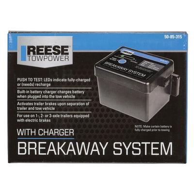 Reese Breakaway System Charger Battery Case & Switch