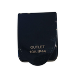 AUSTRALIAN RV 10AMP POWER OUTLET BLACK