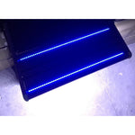 LED Lights – XL Black Single Manual Bolt On Caravan Rv Motor Home Step