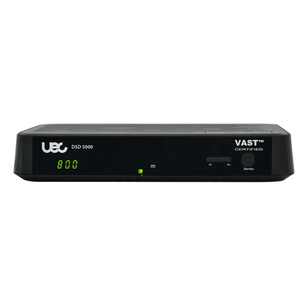 Altech UEC DSD5000 VAST Satellite Receiver 12v DC / 240v AC support UPGRADE FOR DSD4921RV