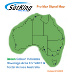 Satking Vast TV Coverage Map for Orbit Satellite Dish