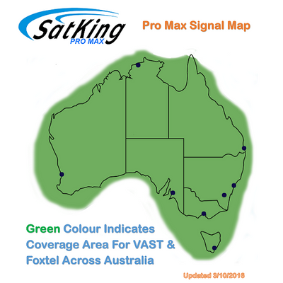 Satking Promax Satellite Coverage Map