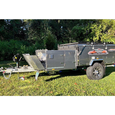 AUSTRACK CAMPERS - SAVANNAH-X FORWARD FOLD REAR SLIDE CAMPER TRAILER