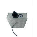 AUFOCUS 5L - Fuel Tank Cover Silver Checker Plate