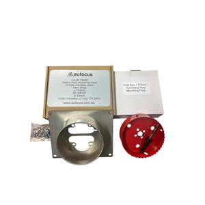 Au Focus Combo! Heavy Duty Mounting Plate & Hole Saw (115mm)