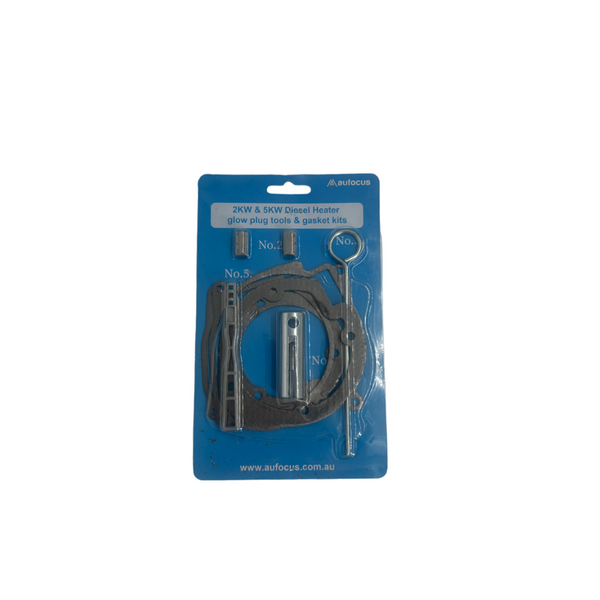 AUFOCUS 2KW & 5KW Glow Plug Tool Kit & Gasket Kit