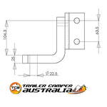 MISTER HITCHES MULTI-HITCH BALL MOUNT ADAPTER (MHMHBM)