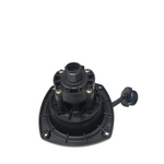 Shurflo Flush Mount 50PSI Water Pressure Regulator Black.