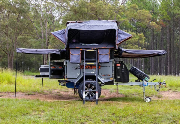 AUSTRACK CAMPERS - SIMPSON X ROOFTOP TENT CAMPER TRAILER