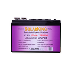 SolarKing 100AH 12.8VDC Lithium Iron Battery PS 100-12-30