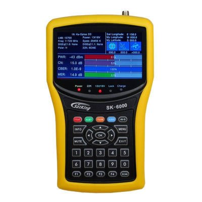 Satking SK-6000 Digital Satellite Live TV Meter Signal Finder Viewer Vast Foxtel