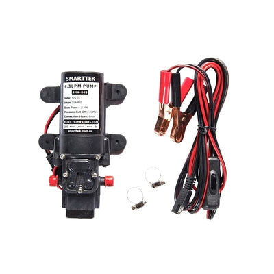 Smarttek 4.3LPM 12v Water Pump + Power Cable &  Alligator Clamps