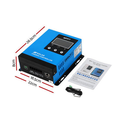 Giantz 60A MPPT Solar Charge Controller Auto 12V/24V/36V/48V Battery Regulator