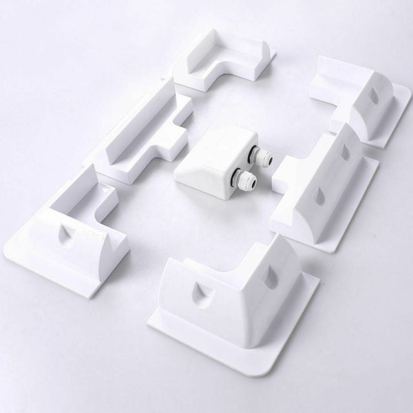 7Pcs Solar Panel Mounting Bracket Kit