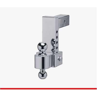 8” FLASH – E Series Hitch with 50mm and 70 mm Ball
