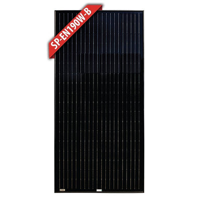 Enerdrive 190W Fixed 12V Mono-Crystalline Solar Panel Black Frame