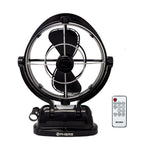 Sphere VIENTO fan and light in black finish