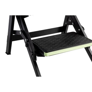 SUPEX BLACK TWO-STAGE ALUMINIUM STEP