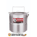 ZEBRA TIERED ROUND FOOD CARRIER