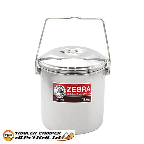 ZEBRA LOOP HANDLE POT