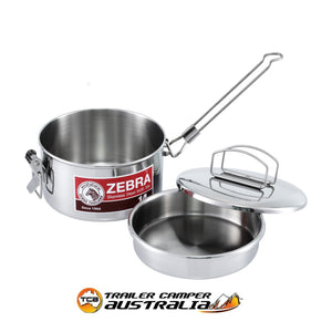 ZEBRA ROUND LUNCH BOX