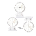 SUPEX white caravan fan 3-pack