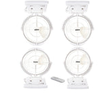 SUPEX white caravan fan 3-pack