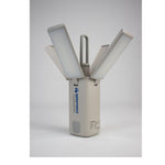 Portable camp light with hook