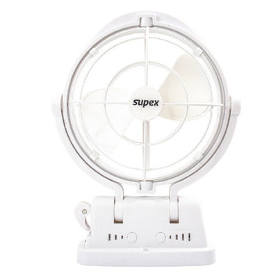 SUPEX white 12V/24V caravan fan