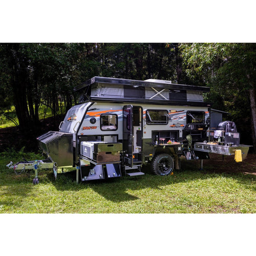 AUSTRACK CAMPERS - Tanami X15B Family Hybrid Offroad Camper Trailer