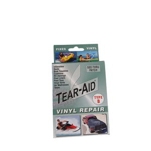 Tear Aid Type B VINYL repair patch kit, Awning, car seat, cushions, pool liner, tents, tarps