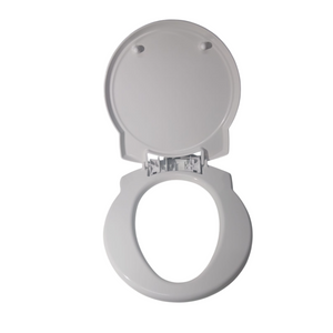 White Thetford SC250/260 replacement toilet seat and cover for plastic bowl C250, C260, C263 models