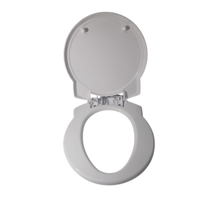 White Thetford SC250/260 replacement toilet seat and cover for plastic bowl C250, C260, C263 models