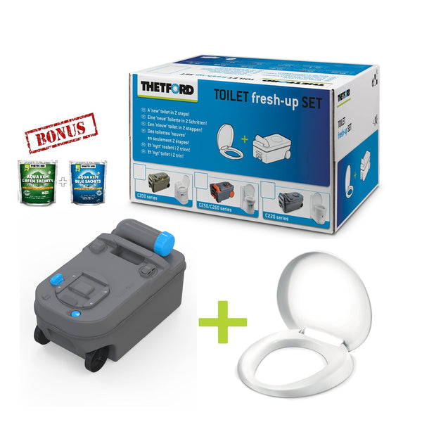 Thetford C220 Fresh-Up Set with bonus pack