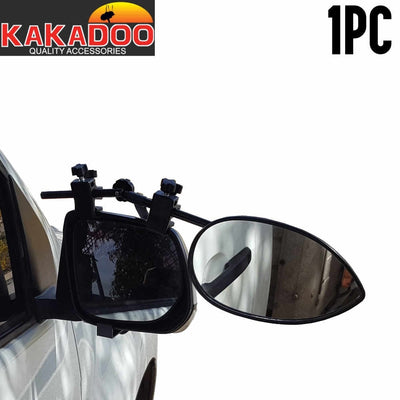 KAKADOO Universal Clamp-On Towing Mirror 1pc