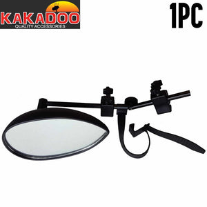 KAKADOO Universal Clamp-On Towing Mirror 1pc