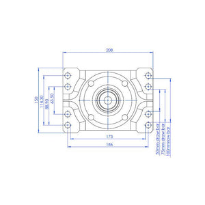 ARK 8 Hole Tube Mount Clamp to suit JSB227/ JST336