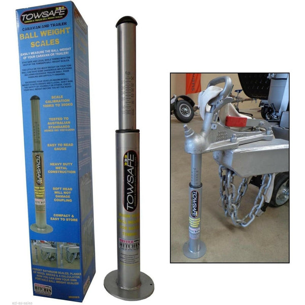 Tow Safe Tow Ball Mount Scales Caravan Camper Trailer