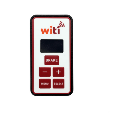 Wireless brake controller module installed in trailer